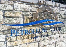 Petroleum Club sign by Paul Silva